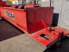 15 cubic yard dumpster full