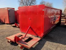 20 cubic yard dumpster