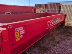 15 cubic yard dumpster