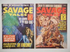 SAVAGE TALES #1 & 12 AUSTRALIAN EDITION (2 in Lot) - (NO DATE - SPORT MAGAZINE) - Includes the