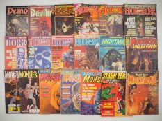 HORROR MAGAZINE LOT (19 in Lot) - Includes DEMON! #3 (1978) + DEVILINA #1 (1975) + EERIE #54 (