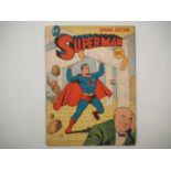 SUPERMAN #4 (1940 - DC) - The second appearance of Lex Luthor - Story by Jerry Siegel with cover art