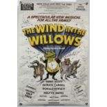 WIND IN THE WILLOWS Theatre poster signed by the majority of the cast comprising DEE ROBILLARD,