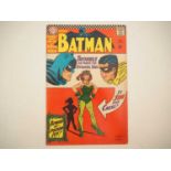 BATMAN #181 - (1966 - DC) - First appearance of Poison Ivy - Centrefold pin-up poster is present -