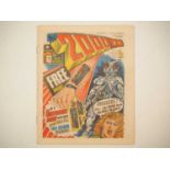 2000 AD PROG #2 (1977 - IPC) - KEY ISSUE - The first appearance of Judge Dredd - Dan Dare cover by