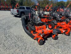 2023 Kubota Z412KW Zero-Turn Mower with 3-Bag Bagger System
