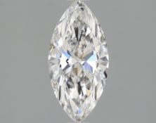 1ct Marquise Diamond, F Colour, VS2 Clarity, IGI