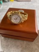 Zenith El Primero 18k Gold Chronograph Ref 70.0360.400 Factory Diamond Bezel & Dial Full Set