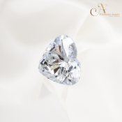 Heart Brilliant 5.01ct Diamond - IGI Certified, H Colour, VS1 Clarity