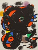 Joan Miro (1893-1983) 'XX Siècle, No. 46', a lithograph. (1976)