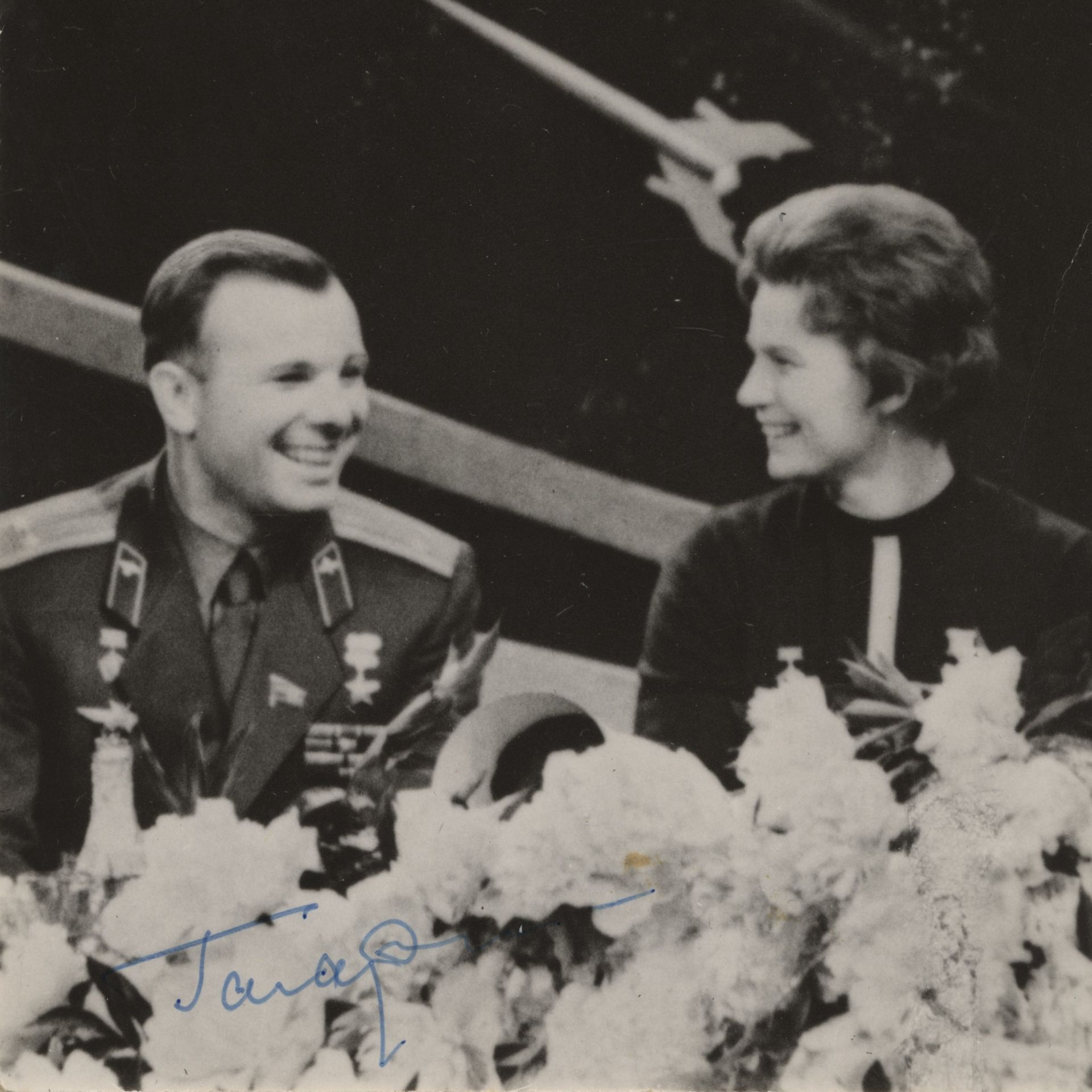 Juri Gagarin | Autogramm | Fotografie | 1963 - Bild 2 aus 4