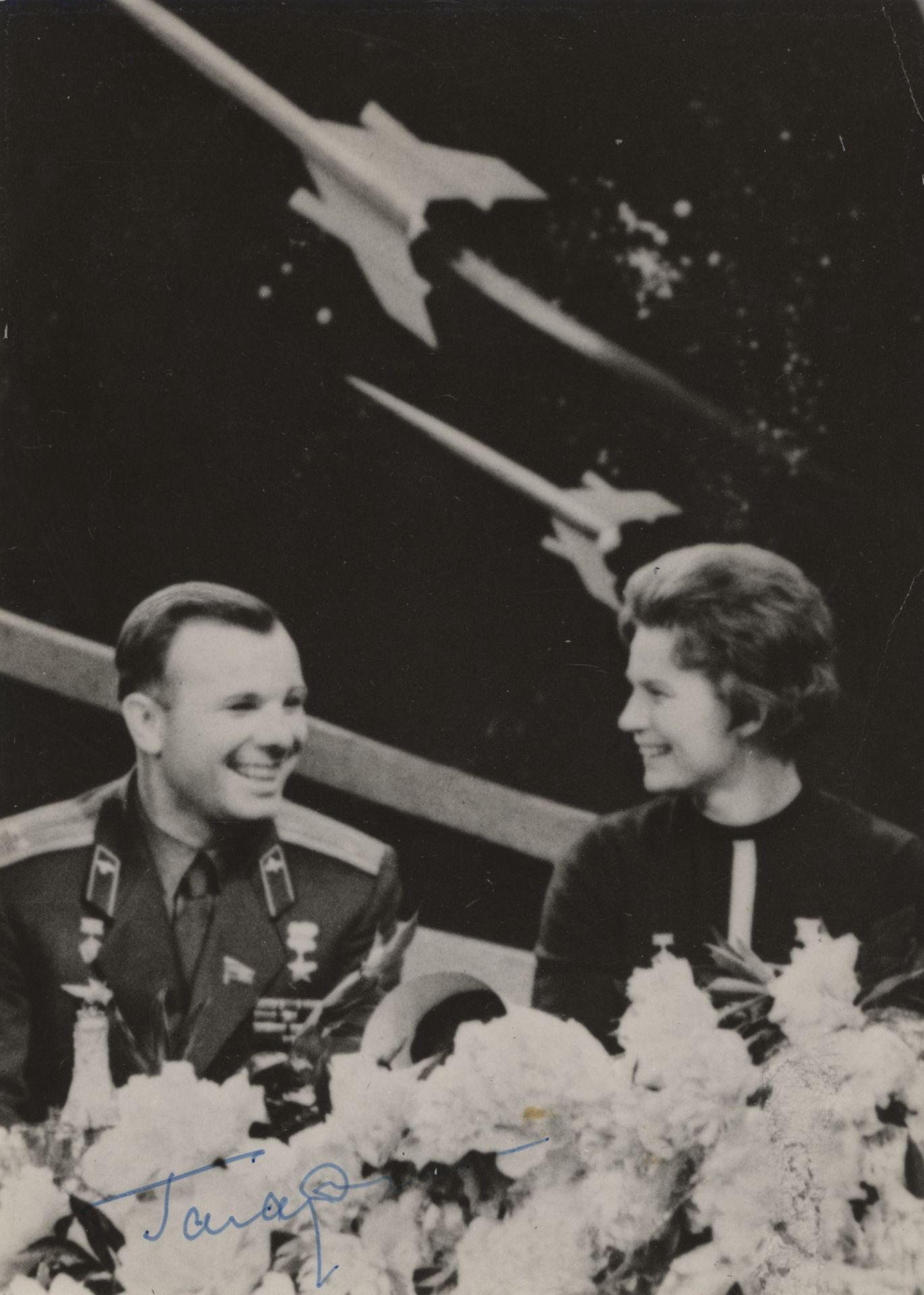 Juri Gagarin | Autogramm | Fotografie | 1963