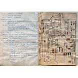 W. Kottbus | Studienheft der Offiziershochschule "Franz Mehring" | Studienbuch | ca. 1972-75