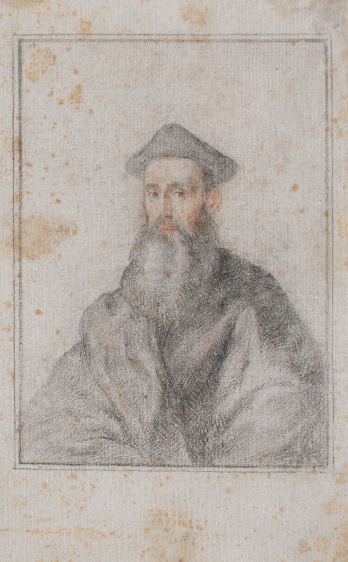 Italienischer Künstler | Nobelmann | Farbstiftzeichnung | um 1530