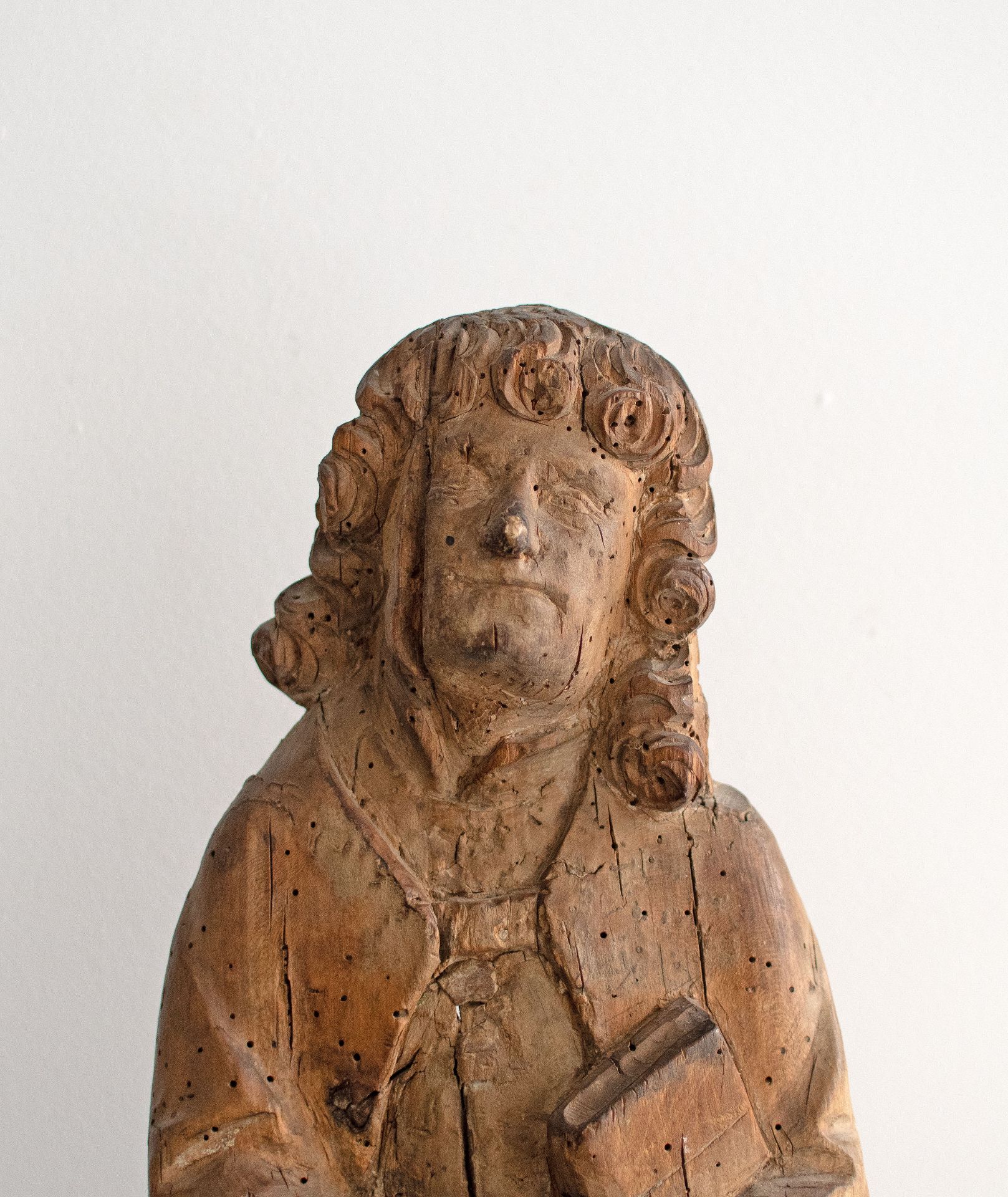 Süddeutscher Bildhauer | Apostel Johannes | Skulptur | Um 1500 - Bild 7 aus 7