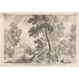 Johanna Sibylla Küsel | Salmakis und Hermaphroditos | Kupferstich | 18. Jhd.