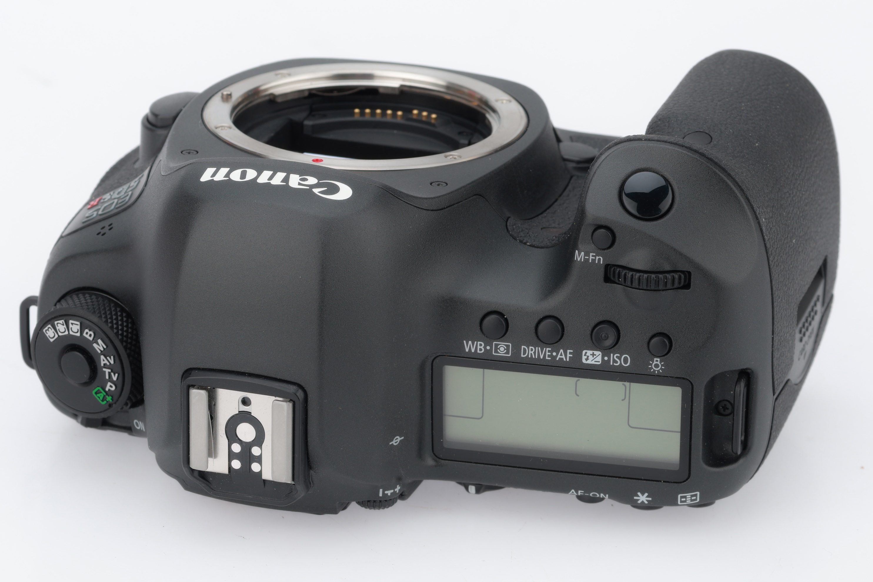 A Canon EOS 5DSR Digital SLR Camera, black, body VG-E, powers up using ...