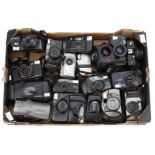 A Large Selection of Mixed Cameras,