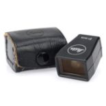 A Leitz 21mm Viewfinder,