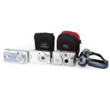 A Selection of Digital Compact cameras,