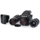 A Mamiya 645 Super Medium Format Camera Outfit,