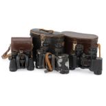 A Collection of E. Leitz Wetzlar Binoculars,