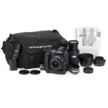 An Olympus E1 Digital SLR Camera,