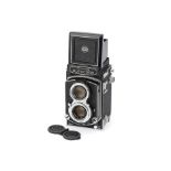 A Minolta Autocord Medium Format TLR Camera,