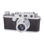 A Leica IIIa Rangefinder Camera,