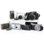 A Group of Digital Compact Cameras,