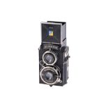 A Voigtlander Superb Medium Format TLR Camera,