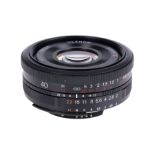 A Voigtlander Ultron SL Aspherical f/2 40mm Lens,