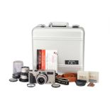 A Fujifilm TX-1 Panoramic 35mm Rangefinder Camera,
