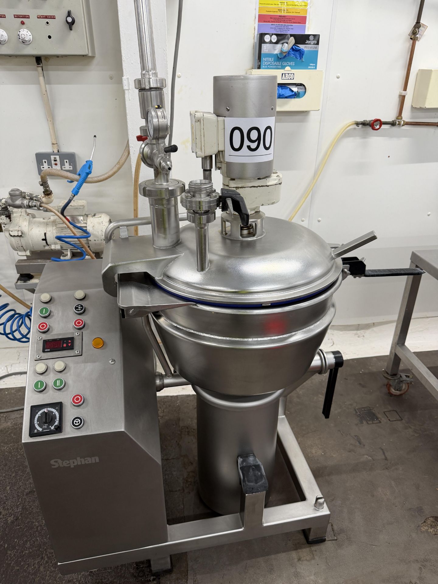 Stephan Pump 1 x Stephan UM 44E e. Emulsifying / Cooking and mixing with pump unit ...