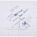 Tracey Emin (b.1963) Everybody Needs a Place to Think (BBC Four Invite)