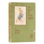 Potter (Beatrix) The Tale of Peter Rabbit, first commercial edition in deluxe format, first, seco...