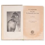 Gandhi (Mohandas Karamchand) An Autobiography or The Story of My Experiments with Truth, second e...