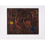 Joan Miró (1893-1983)  Plate V, from Série II (Dupin 87)