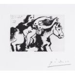 Pablo Picasso (1881-1973) Enlèvement, à Cheval, from Séries 347 (Bloch 1628)