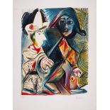 Pablo Picasso (1881-1973) after. Le Clown et l'Harlequin (Czwiklitzer p.437)