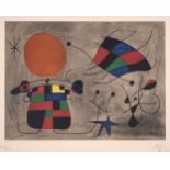 Joan Miró (1883-1983) after. Le Sourire Aux Ailes Flamboyantes