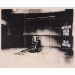 Andy Warhol (1928-1987), after.  Peach Electric Chair, Galleria Sperone Milano Giugno 1966