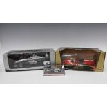 Burago gold collection Shelby series 1 1999 COD 3353 model car, in box, together with a boxed West