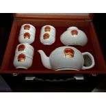 Mao porcelain tea sets from the Cultural Revolution period