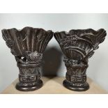 Collector's Edition ¡ñ A pair of XIJIAO wine cups, weighing 711 grams