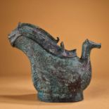 Bronze Animal-shaped Lid Cup