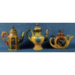 Qing Dynasty amber pot