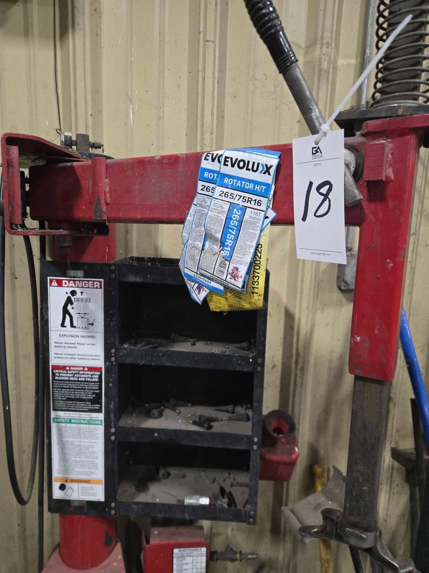Coats 5065AX Rim Clamp Tire Changer