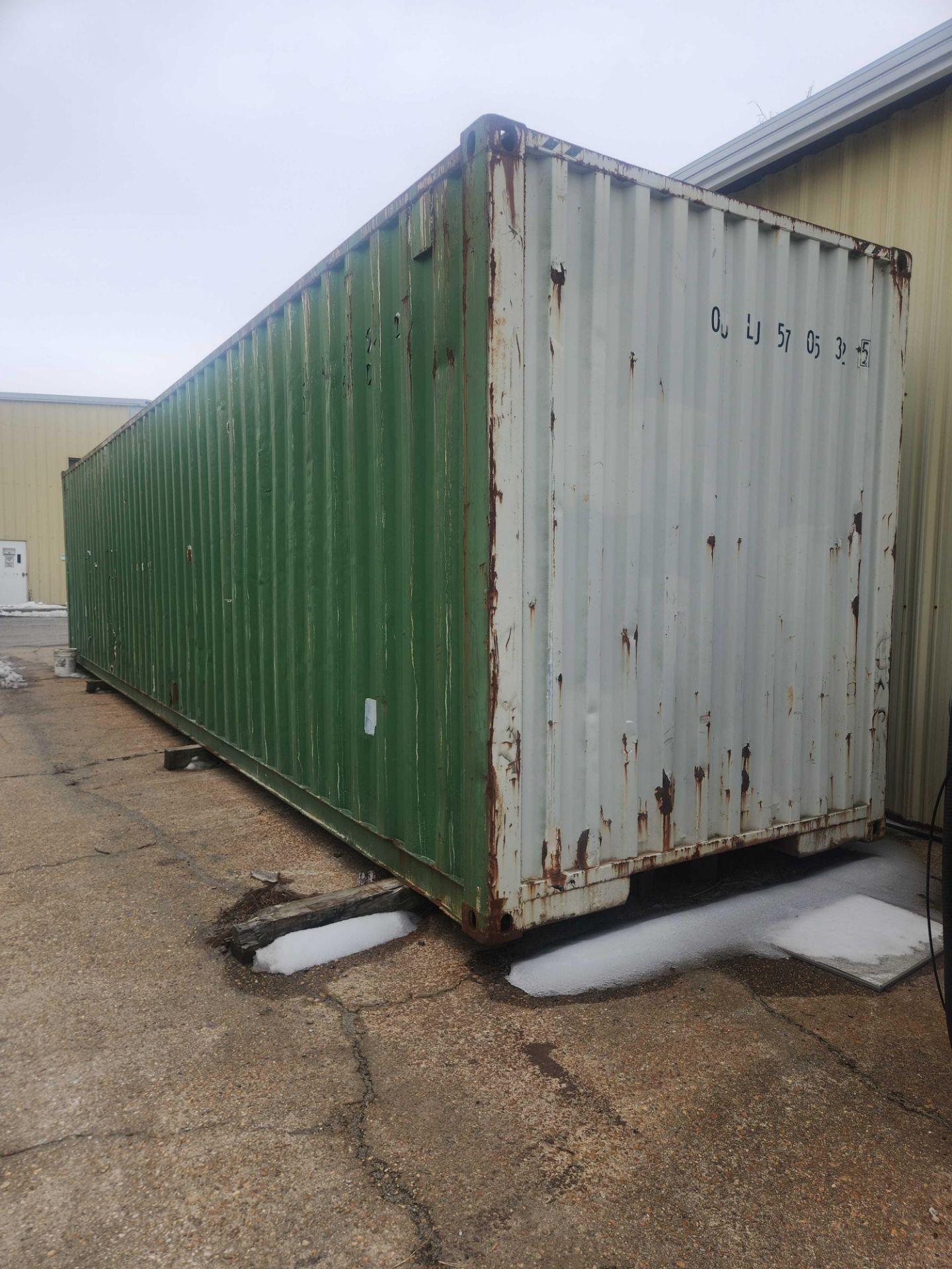 Container Catalog Standard shipping container. 40' Long, 8' Wide. Contents Included.