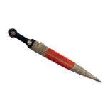 A Gold Inlaid Kindjal Dagger